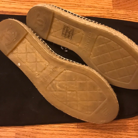 Chanel Leather Espadrilles - Picture 3 of 4
